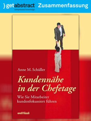 cover image of Kundennähe in der Chefetage (Zusammenfassung)